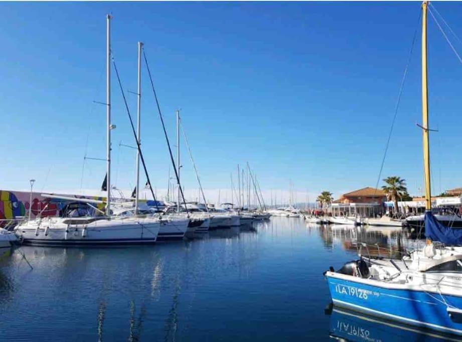 Chaleureux Appartement Face Au Port Sta Lucia, Tout A Pieds, Wifi แซ็งต์-ราฟาเอล ภายนอก รูปภาพ