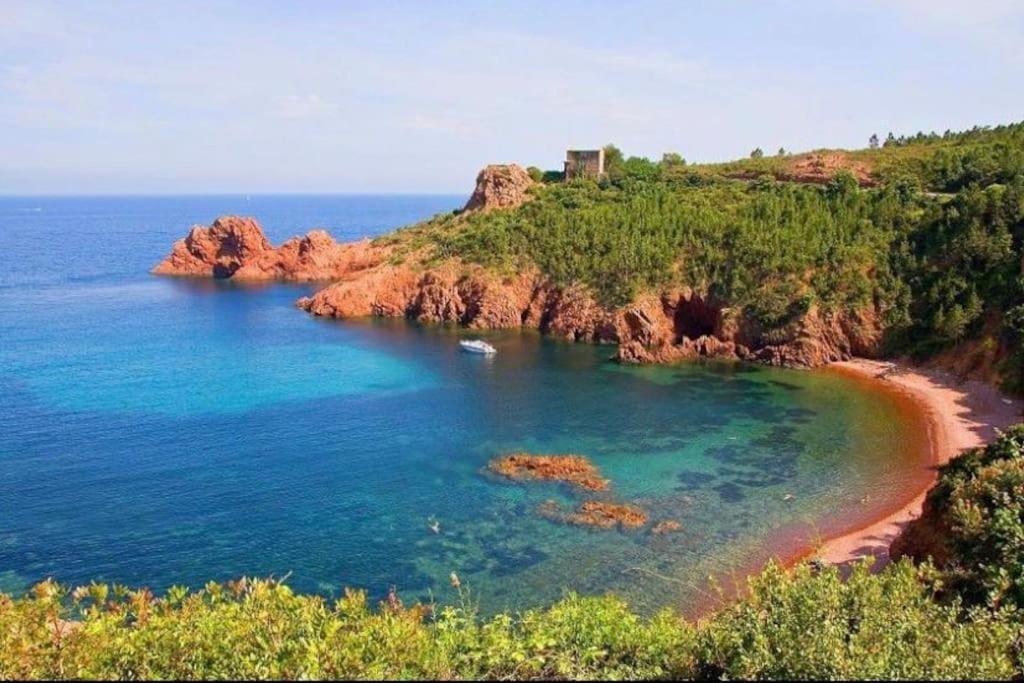 Chaleureux Appartement Face Au Port Sta Lucia, Tout A Pieds, Wifi แซ็งต์-ราฟาเอล ภายนอก รูปภาพ