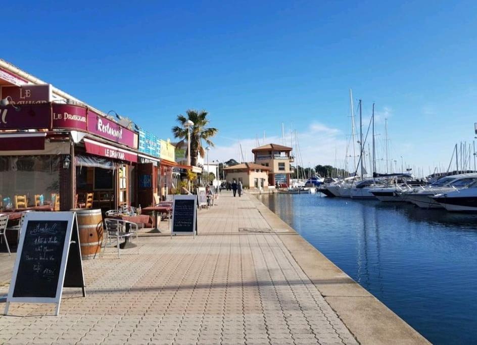 Chaleureux Appartement Face Au Port Sta Lucia, Tout A Pieds, Wifi แซ็งต์-ราฟาเอล ภายนอก รูปภาพ